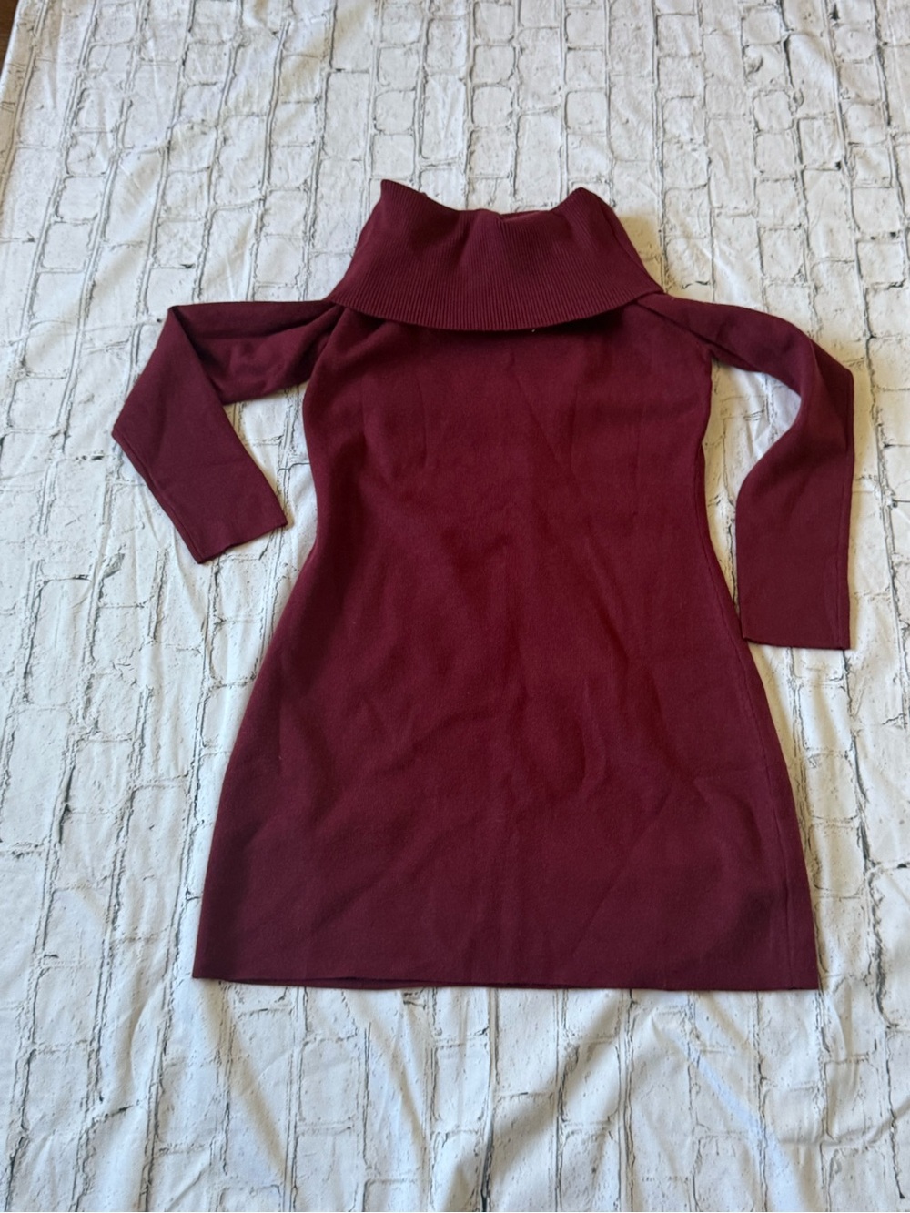 Maroon dress